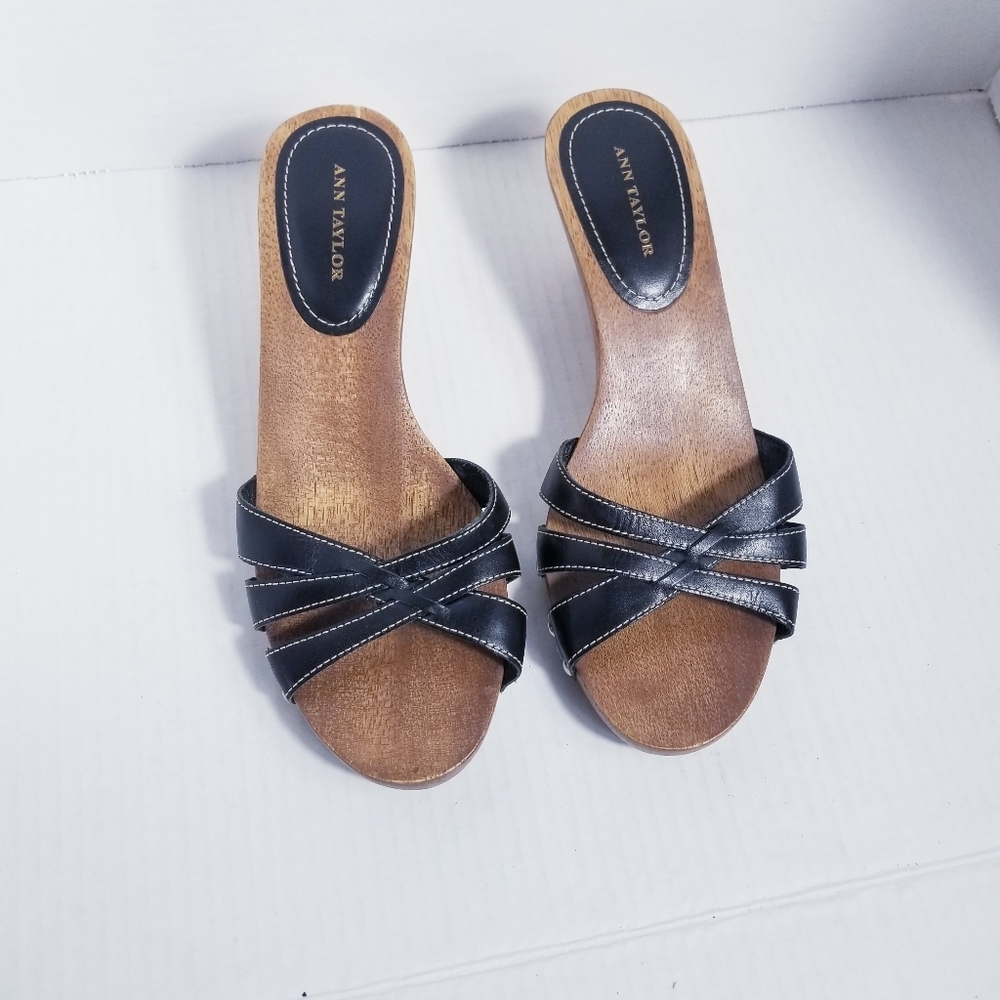 Ann Taylor Black Women's Sandals